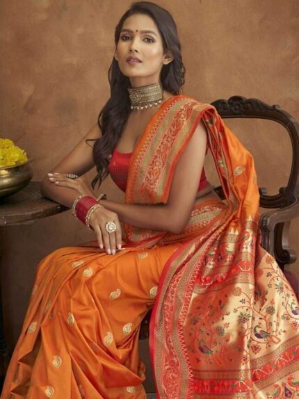 Zari Woven Silk Saree