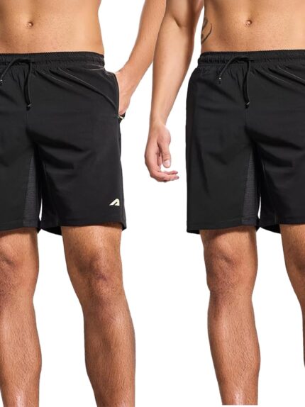Boldfit Shorts for Men Training Gym Shorts for Men Workout Lightweight Running Short for Man Badminton Short for Boys Breathable Gym Wear for Boys Half Pant for Running, Cycling, Workout, Pickleball