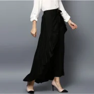 PID-65446-Women-s-Rayon-Ruffled-Elasticated-Skirt-Black-4-1000x1000-1.webp