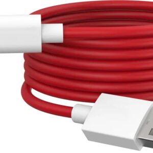 USB Type C Cable 1 m 35W/10V-3.5A DART/VOOC/SUPERDART/SUPERVOOC SUPER FAST CHARGING CABLE  (Compatible with NA, Red)